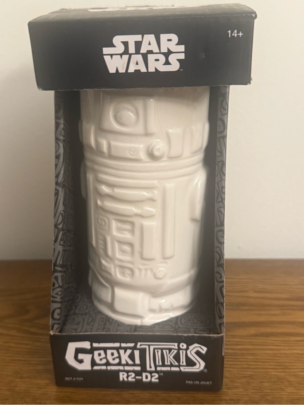 Star Wars R2-D2 Geeki Tikis Ceramic Mug White 14oz NIB